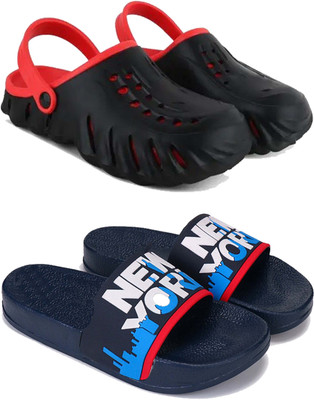 Pennen Men Clogs(Red , 7)