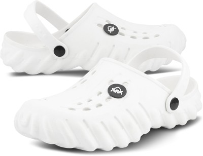 XDOX Men Clogs(White , 7)