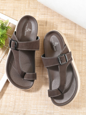 APPELON Men Sandals(Brown , 9)