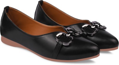 Shoe Me Bellies For Women(Black , 5)