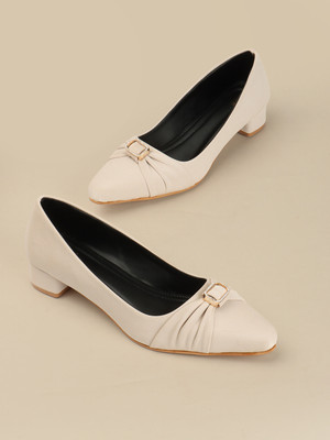 LAVIE Women Bellies(Beige , 4)