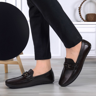 DARTKICK Men Sandals(Brown , 9)