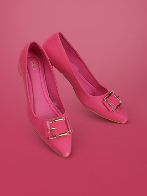 LAVIE Women Heels(Pink , 5)