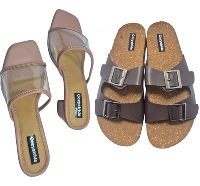 Cozystride Women Heels(Multicolor , 8)
