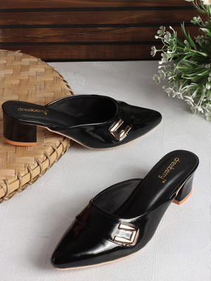 Dressberry Women Heels(Black , 9)