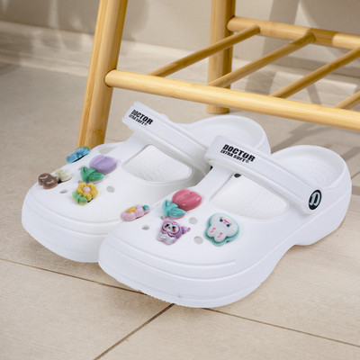 DOCTOR EXTRA SOFT Women Clogs(White , 6)