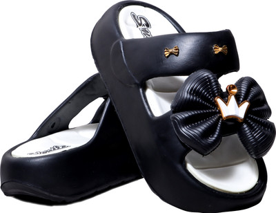 MARKET SAGA Women Heels(Black , 5)