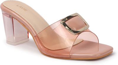 LAVIE Women Heels(Pink , 8)