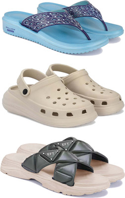 DRACKFOOT Women Flats(Green , 8)