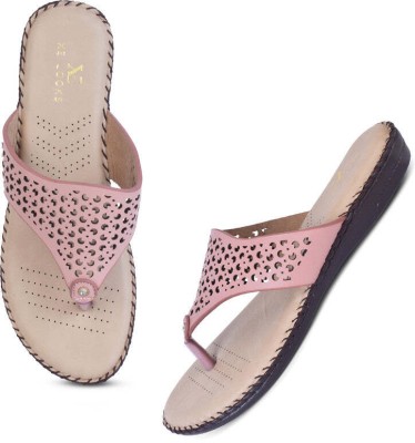 XE Looks Women Flats(Pink , 7)