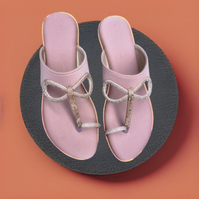 BKD FOOTWEAR Women Flats(Pink , 7)