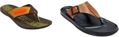 Classica Men Sandals(Tan, Brown , 10)