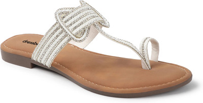 Dressberry Women Flats(White , 7)