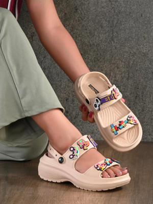 Deals4you Women Clogs(Beige , 8)