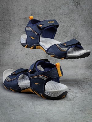 asian Men Navy, Blue Sports Sandals