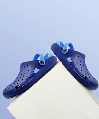 LIBERTY Men Clogs(Navy , 7)