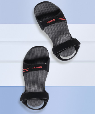 Sparx SS 703 Men Sandals(Black , 9 UK/India)