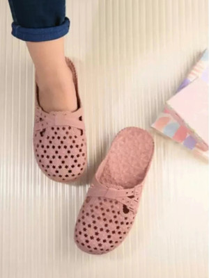 Monoction Monoction ladies juti durabel flexiabel Women Flats(Pink , 8)