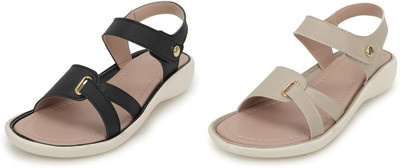 Persome Women Wedges(Multicolor , 3)