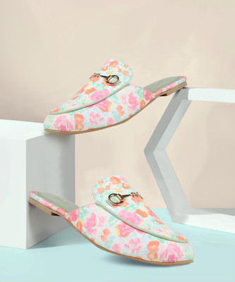 Inc.5 Women Flats(Green , 3)