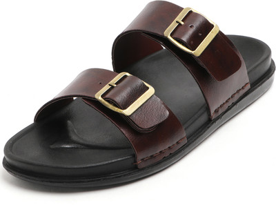 DOCTOR HEALTH Men NewlyLaunch|Lightweight|Comfortable|Breathable|All SeasonWear Slippers Men Casual(Brown , 6)