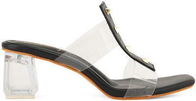 Dressberry Women Heels(Black , 5)