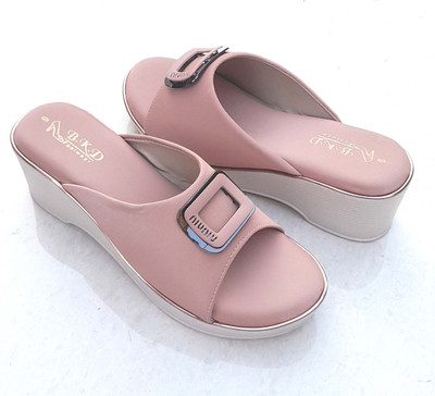 BKD FOOTWEAR Women Flats(Pink , 6)