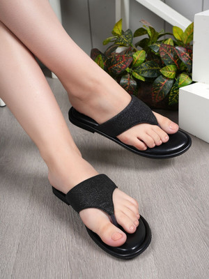 luxyfeel Women Casual(Black , 6)