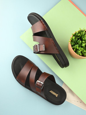 Roadster Men Sandals(Brown , 9)