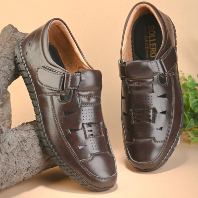 BOLLERO Men Casual(Brown , 8)