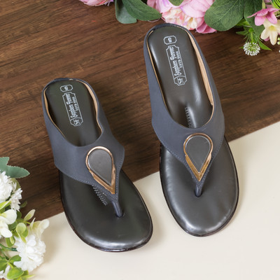 Sapphero Forever Women Flats(Grey , 5)