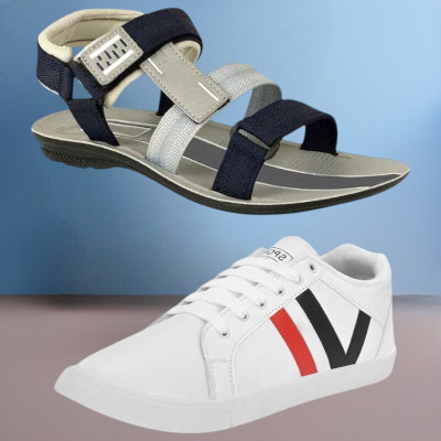 Orvax Men Sandals(Multicolor , 6)