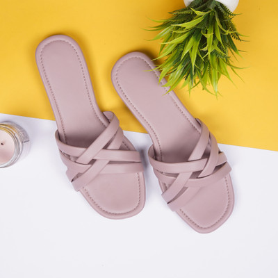 MAVTHA Women Flats(Pink , 9)
