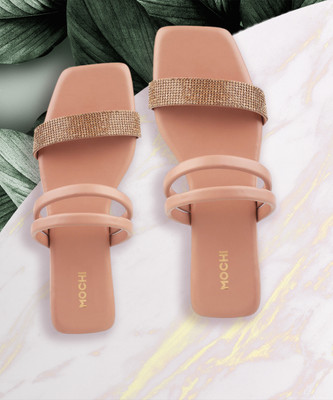 MOCHI Women Flats(Pink , 7)
