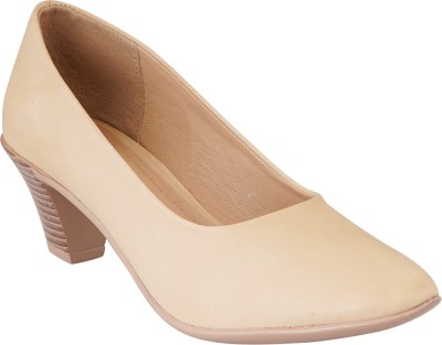 pelle albero Women Casual(Beige , 7)