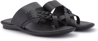 REGAL Men Sandals(Black , 9)