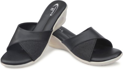 Rathor Women Wedges(Black , 7)