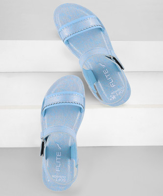 FLITE Women Flats(Blue , 8)