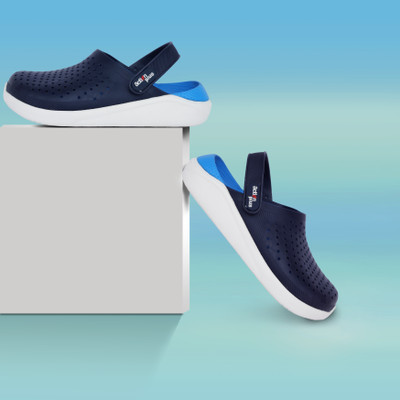 Action Plus ONTC-03 Men Clogs(Navy, Blue , 6)