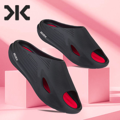 KILLER Men Flats(Black , 6)