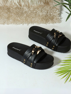 Dressberry Women Flats(Black , 5)
