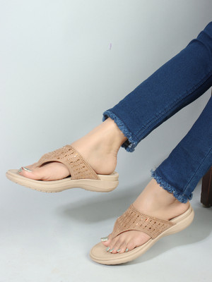 CARLTON LONDON Women Flats(Beige , 3)