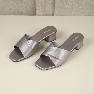 METRO Women Casual(Grey , 4)
