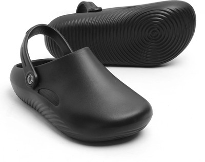 MILESTOE Men Clogs(Black , 9)