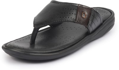 FAUSTO Men Sandals(Black , 7)