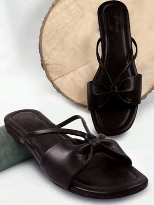 PZ MIR Women Flats(Black , 6)