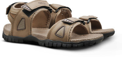 asian Men Sandals(Beige, Brown , 10)