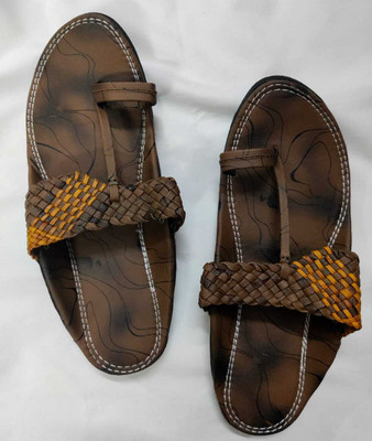 JINDAL ENTERPRISES Men Sandals(Brown , 8)