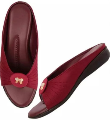 BKRT Women Casual(Red , 4)