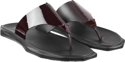 MOCHI Men Sandals(Maroon , 8)